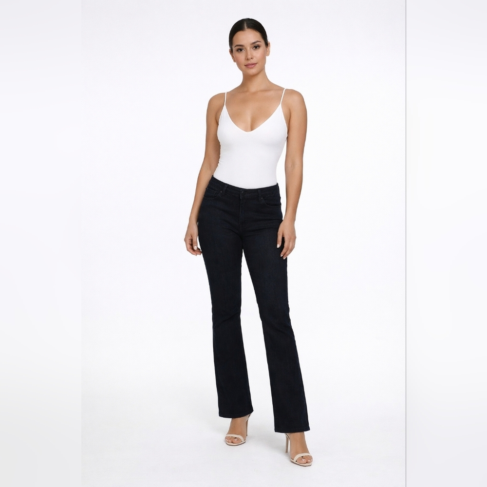 Theory Size 6 Black Flare Women's Pants
